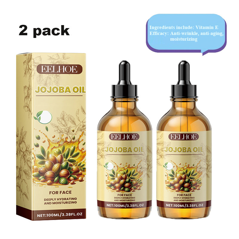2-Pack 100ml Natural Face Oil for Skin, Body & Hair Care