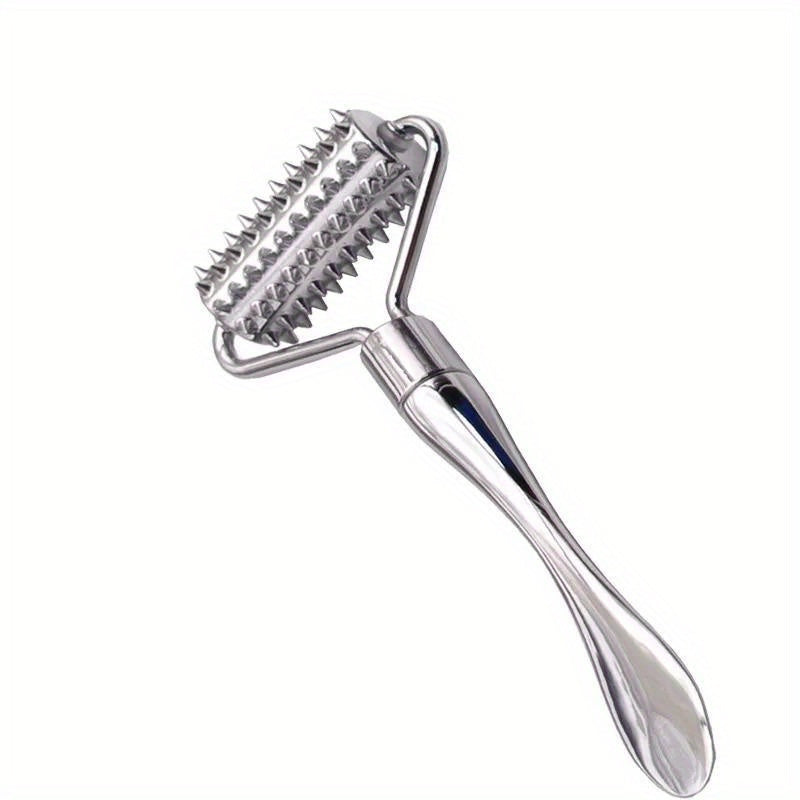 Stainless Steel Pointed Facial Massage Roller for SPA Care