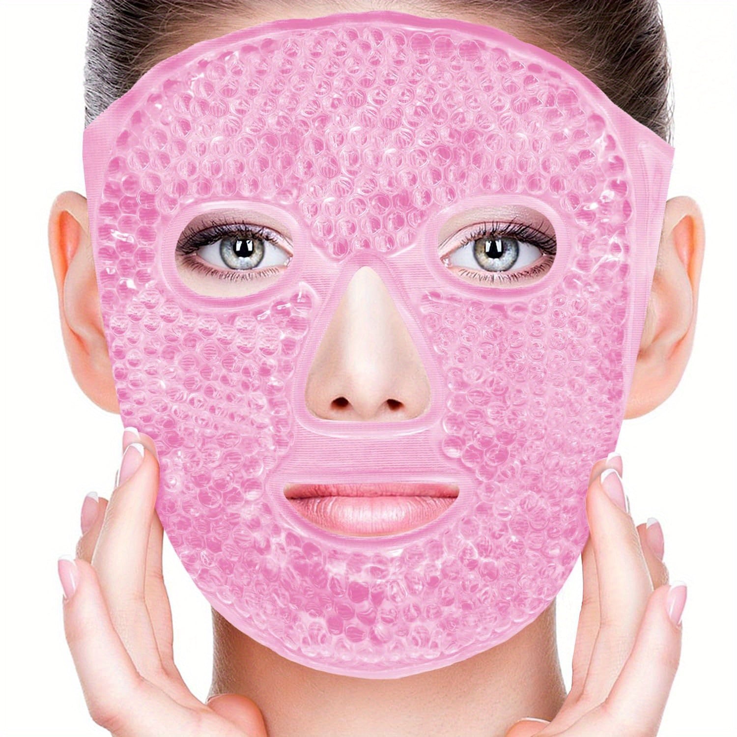 Cold/Hot Eye Mask for Puffiness Stress and Migraines Relief