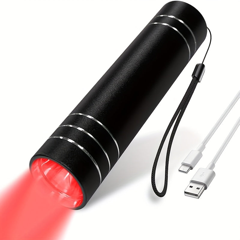 Red Light Therapy Torch Lamp - Multiple Wavelengths, Handheld