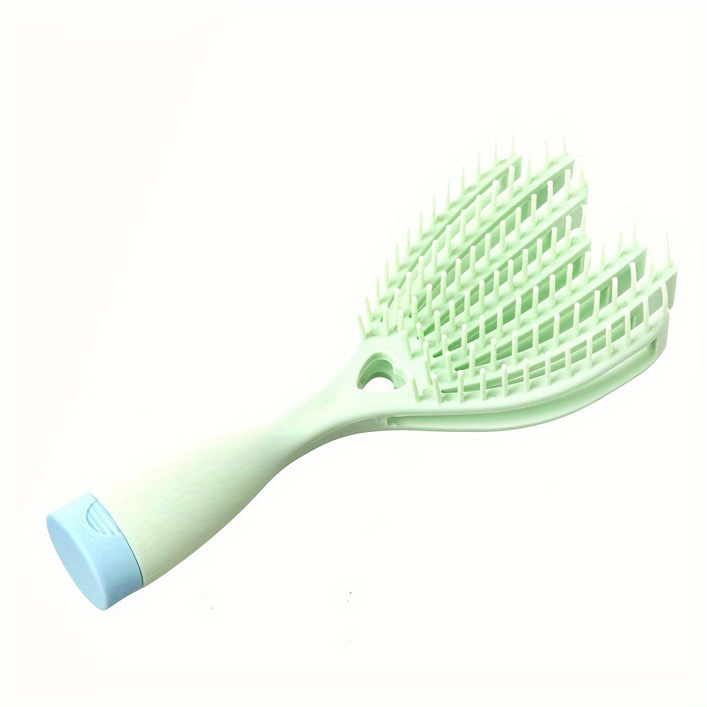 Scalp Massage Comb Brush – Soft Portable No-Knot Detangler