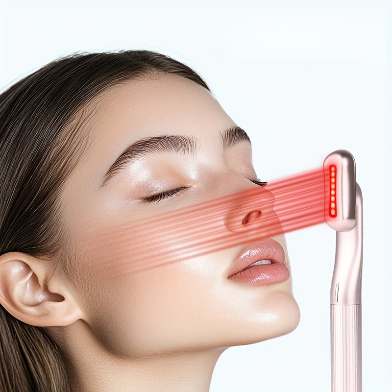 Red Light Therapy Beauty Device with Massage Function