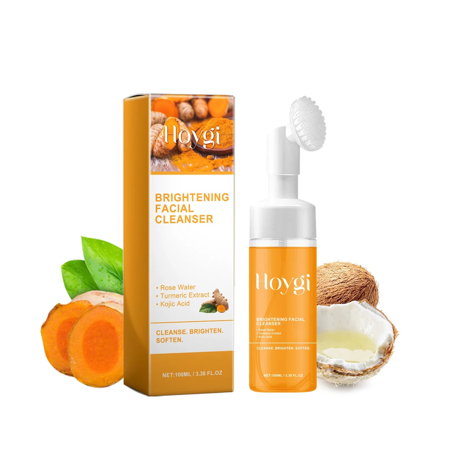 Hoygi Turmeric Facial Cleanser for Acne & Oil Control 100ml