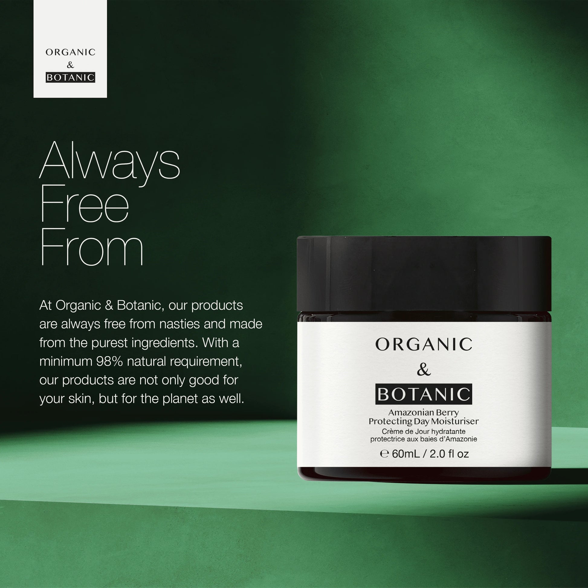 Amazonian Berry Moisturizer Hydrate and Protect Skin with Vitamin C and Plant Extracts