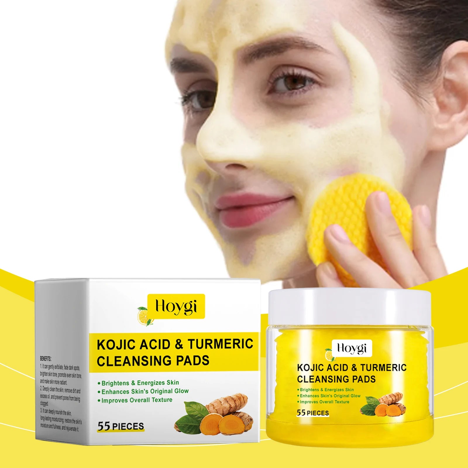 Hoygi Turmeric Facial Cleanser for Acne & Oil Control 100ml