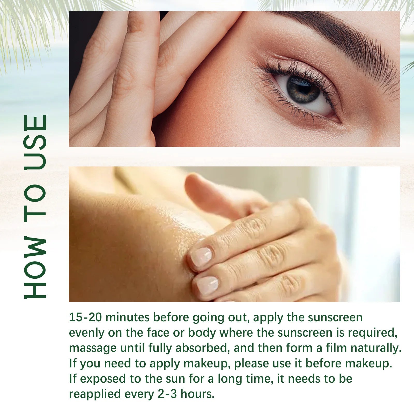 Aloe Sun Cream UV Protection and Soothing Moisturizer for Face and Skin Care