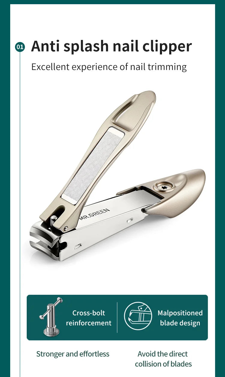 MR.GREEN Colorful Manicure Set Surgical Nail Clippers Kit