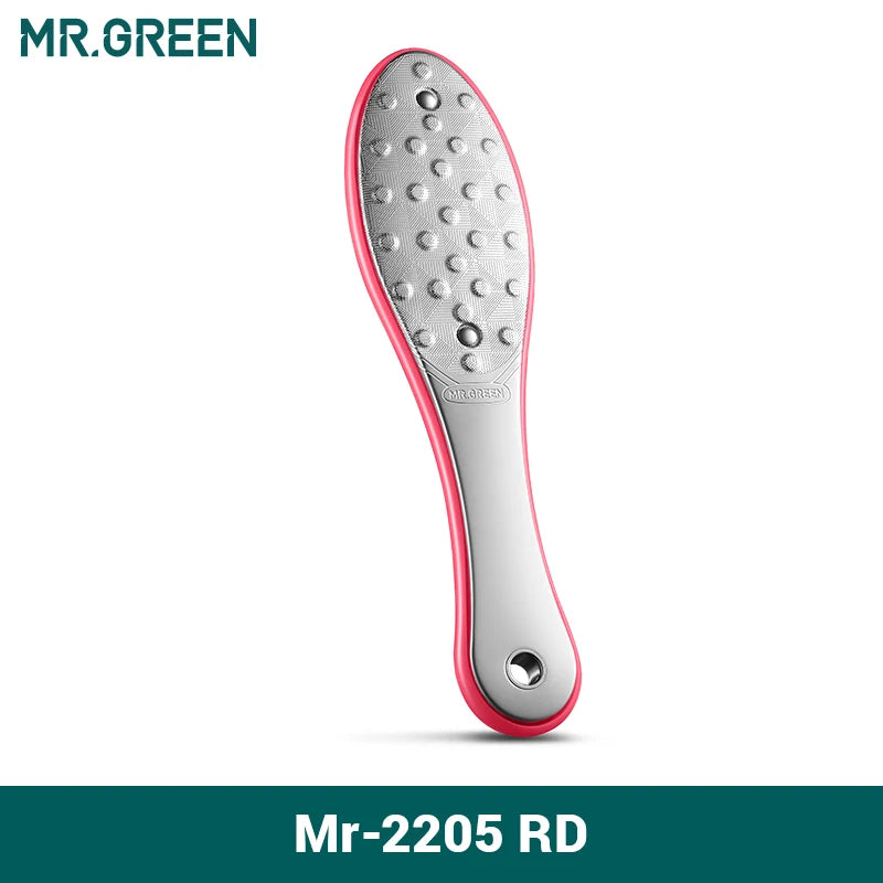 MR.GREEN Stainless Steel Foot File & Callus Remover Set