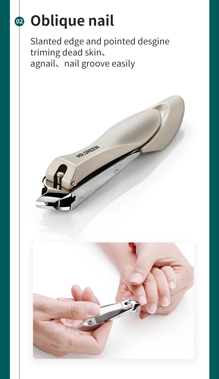 MR.GREEN Colorful Manicure Set Surgical Nail Clippers Kit