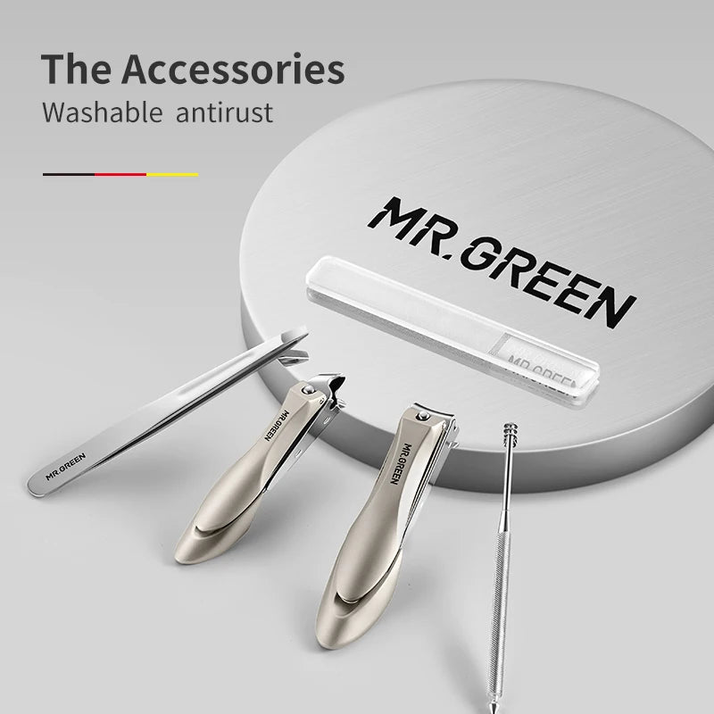 MR.GREEN Colorful Manicure Set Surgical Nail Clippers Kit