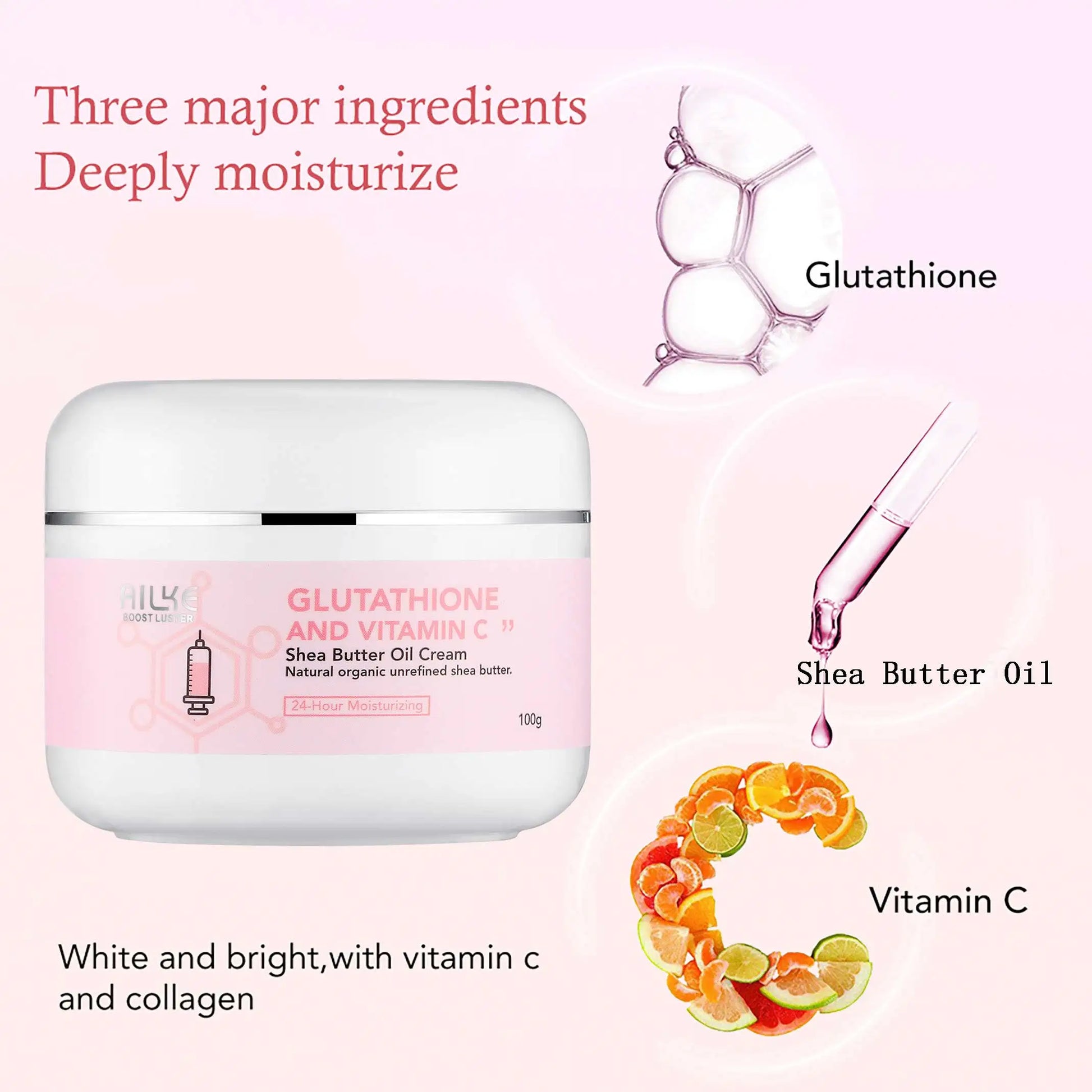 AILKE Whitening Cream – Hydrate & Repair Face & Body