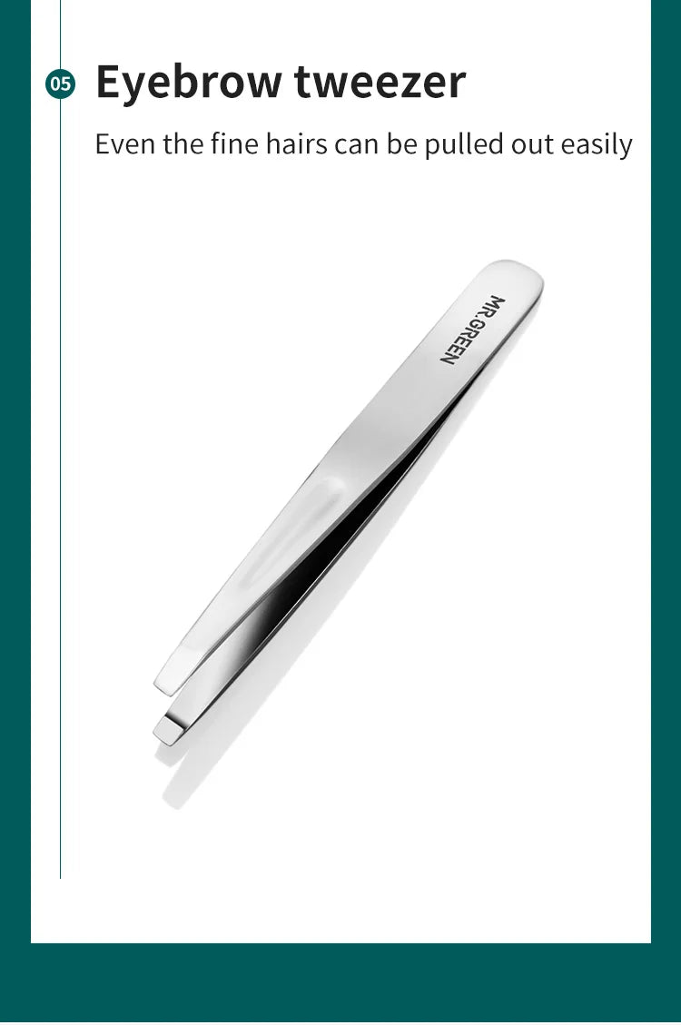 MR.GREEN Colorful Manicure Set Surgical Nail Clippers Kit