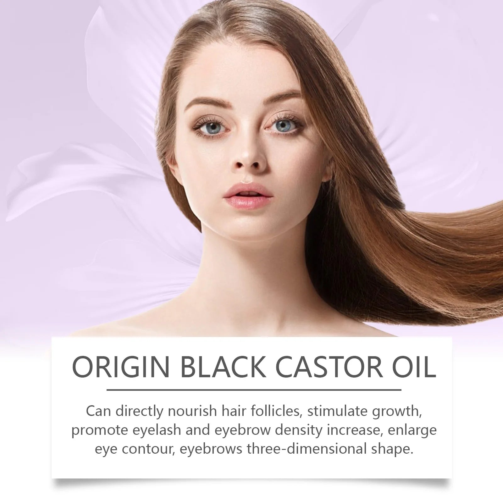 Black Castor Oil – Smooth Hair & Lash/Body Care Oil