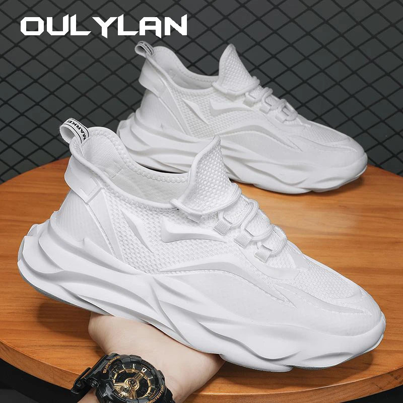 Unisex Breathable mesh running sneakers, lightweight & stylish