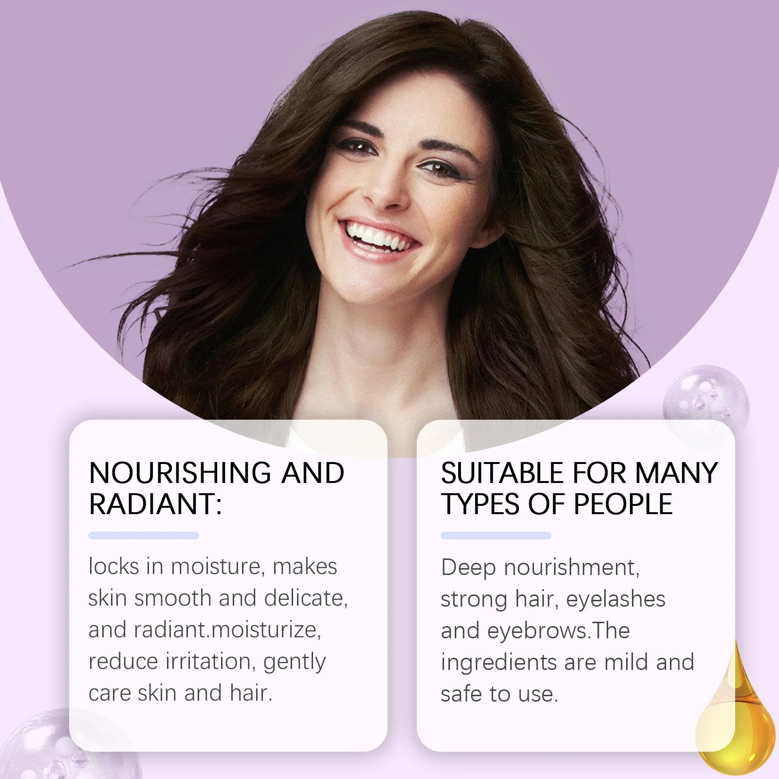 Black Castor Oil – Smooth Hair & Lash/Body Care Oil