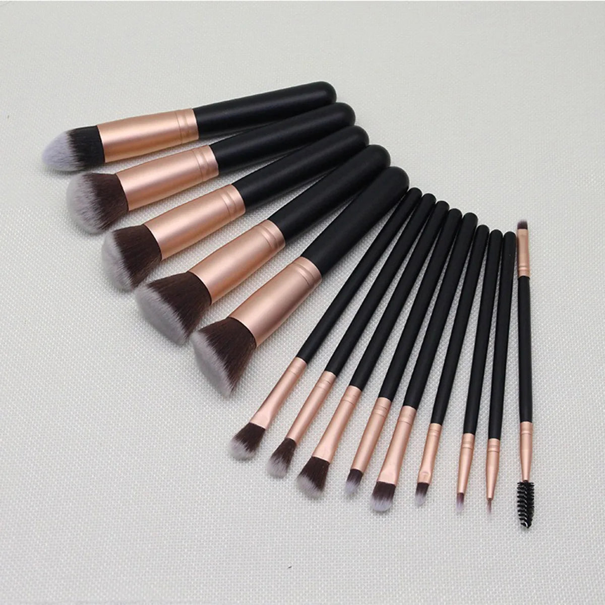 14 Piece Makeup Brush Set with Free Sponge Soft Beginner Friendly