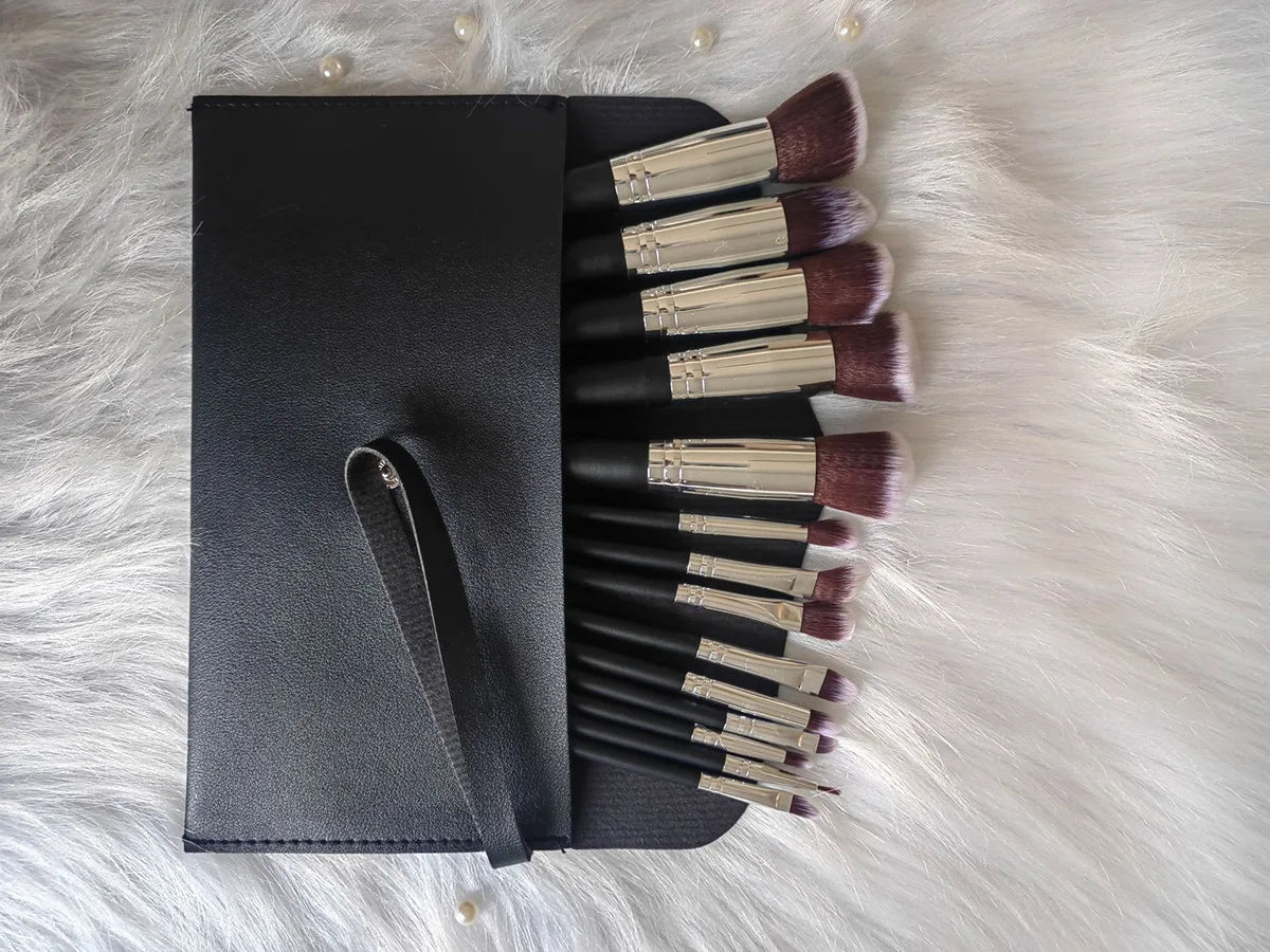 14 Piece Makeup Brush Set with Free Sponge Soft Beginner Friendly