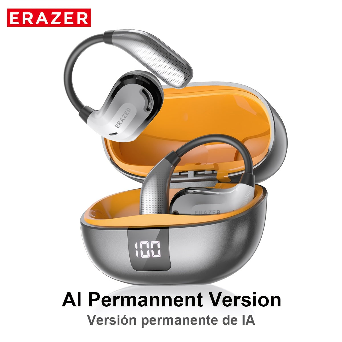 ERAZER XT66PRO AI Translation Earbuds - HIFI Sound, Wireless