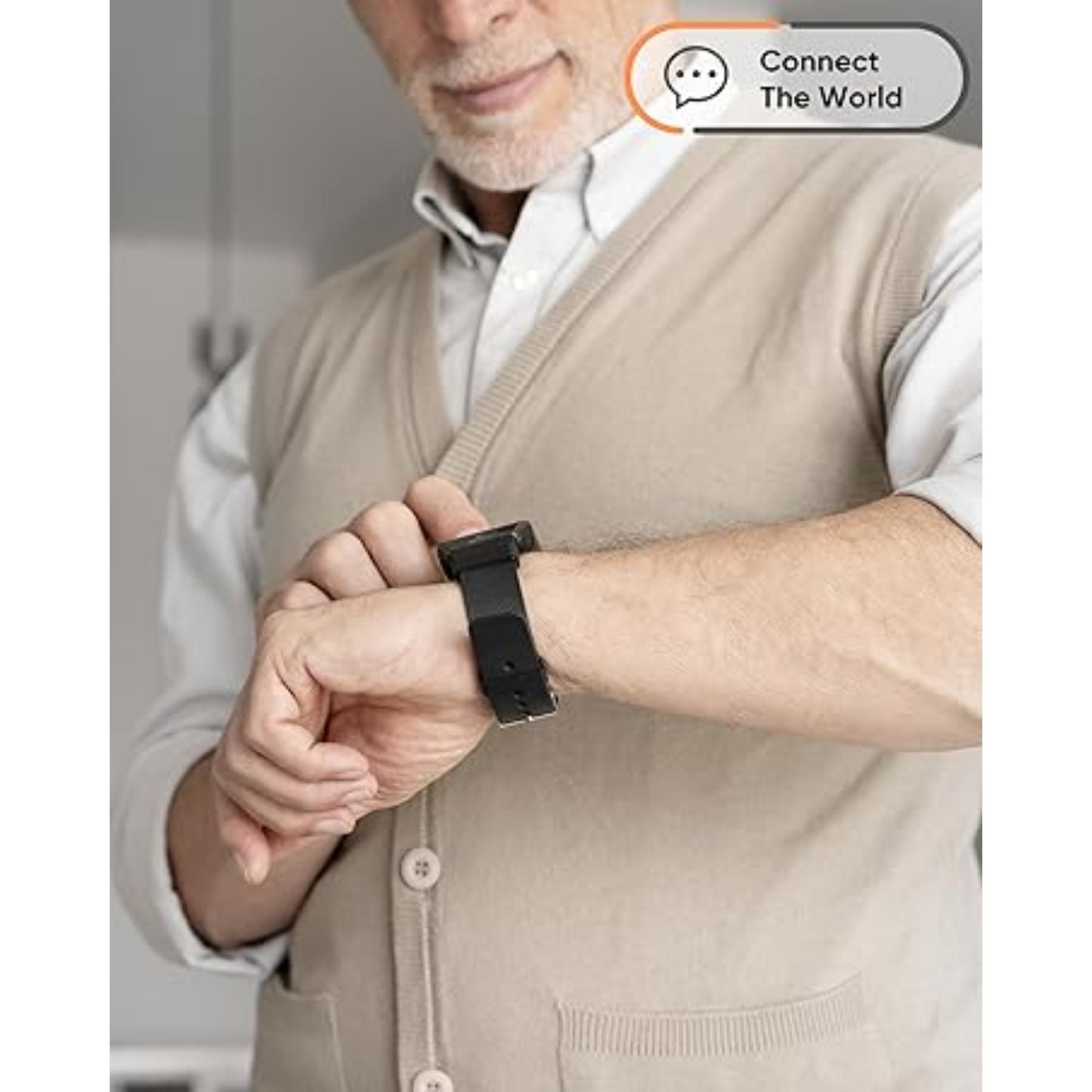 Smart Fitness Ring – No Subscription, Pedometer for iOS Android