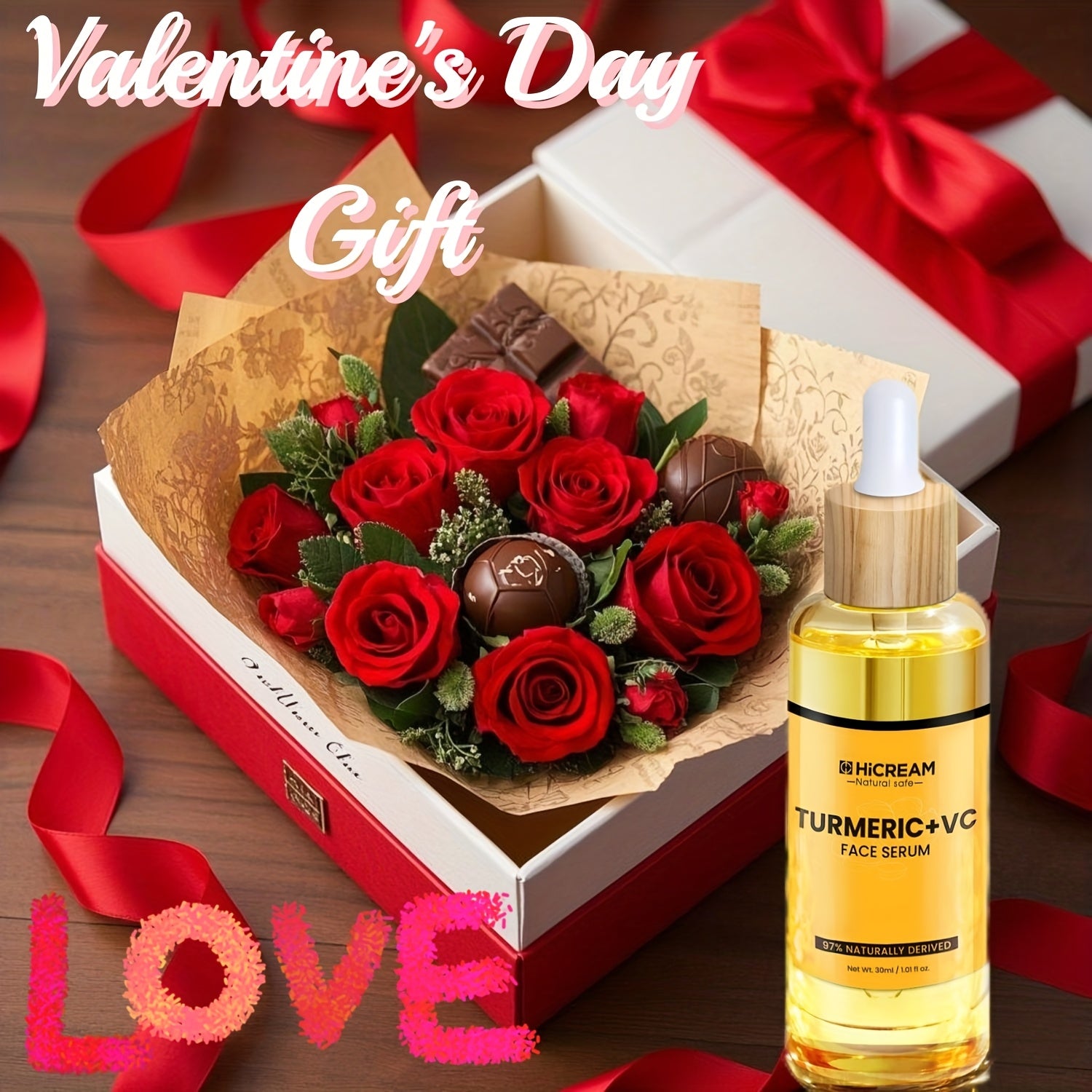 Turmeric Moisturizing Serum, Gentle & Nourishing Skincare