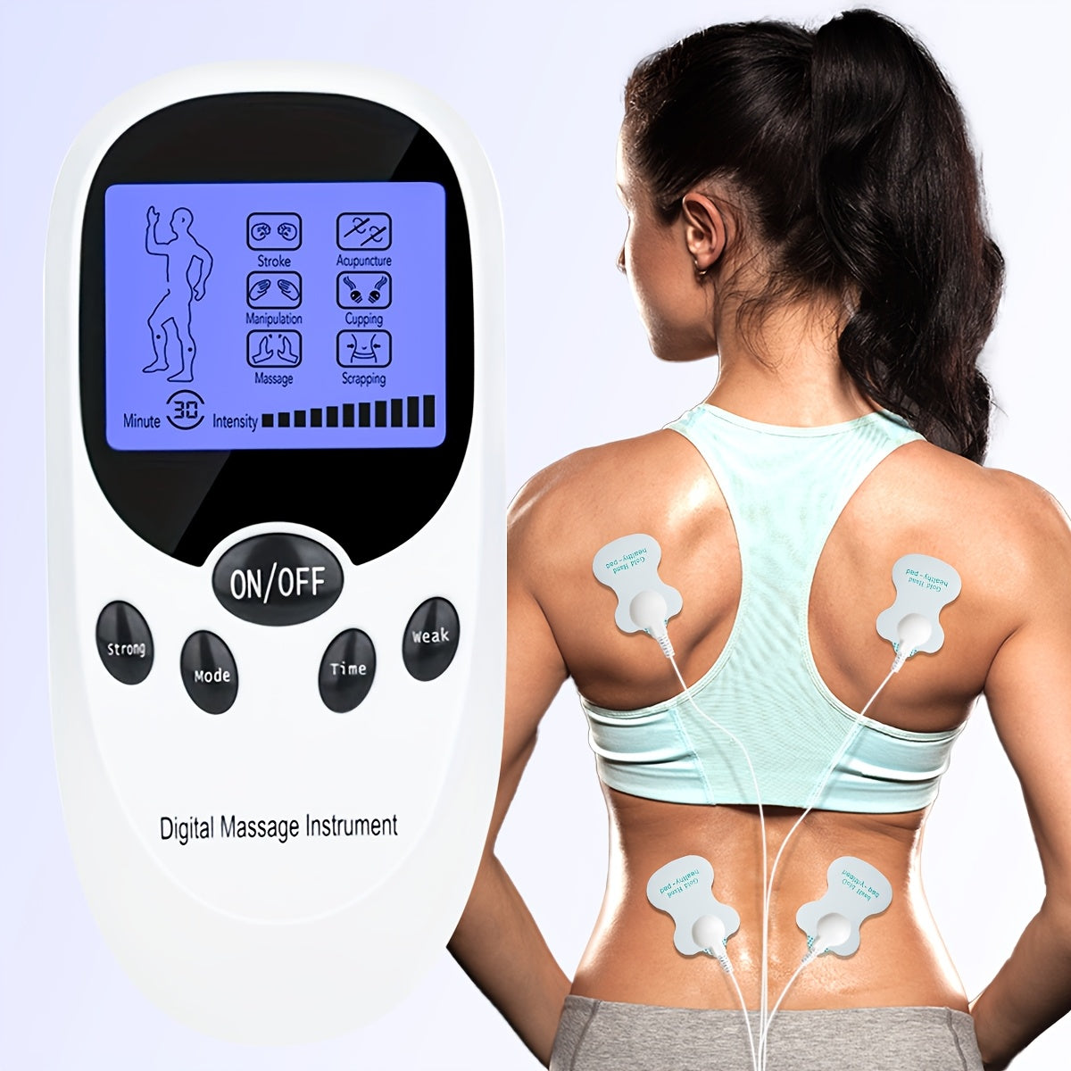 CESLIFF TENS + EMS Muscle Therapy Massager, Portable