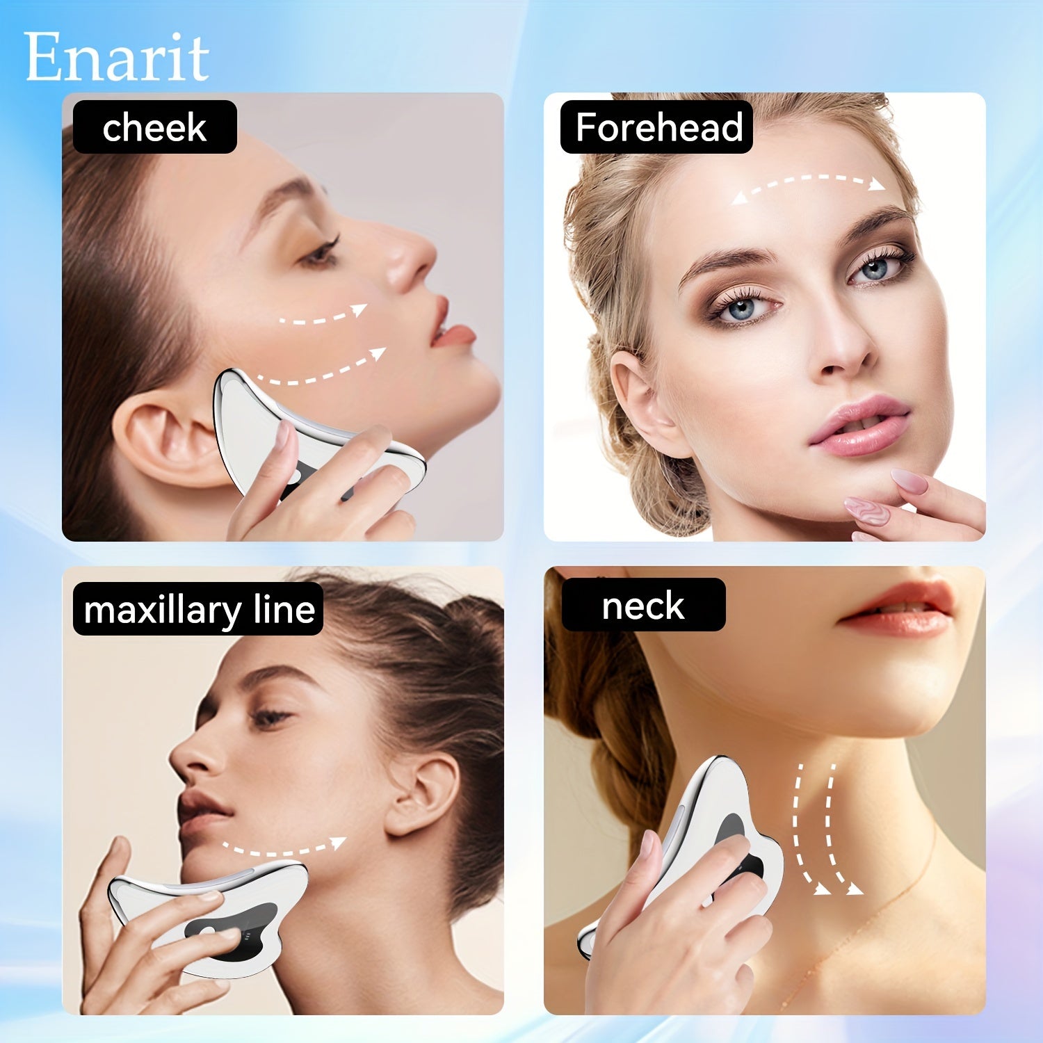 Electric Neck Heating Vibrating Massager - Enarit Beauty Tool