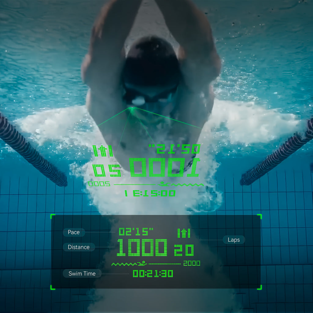 Holoswim 2s AR Smart Swim Goggles – Garmin Compatible