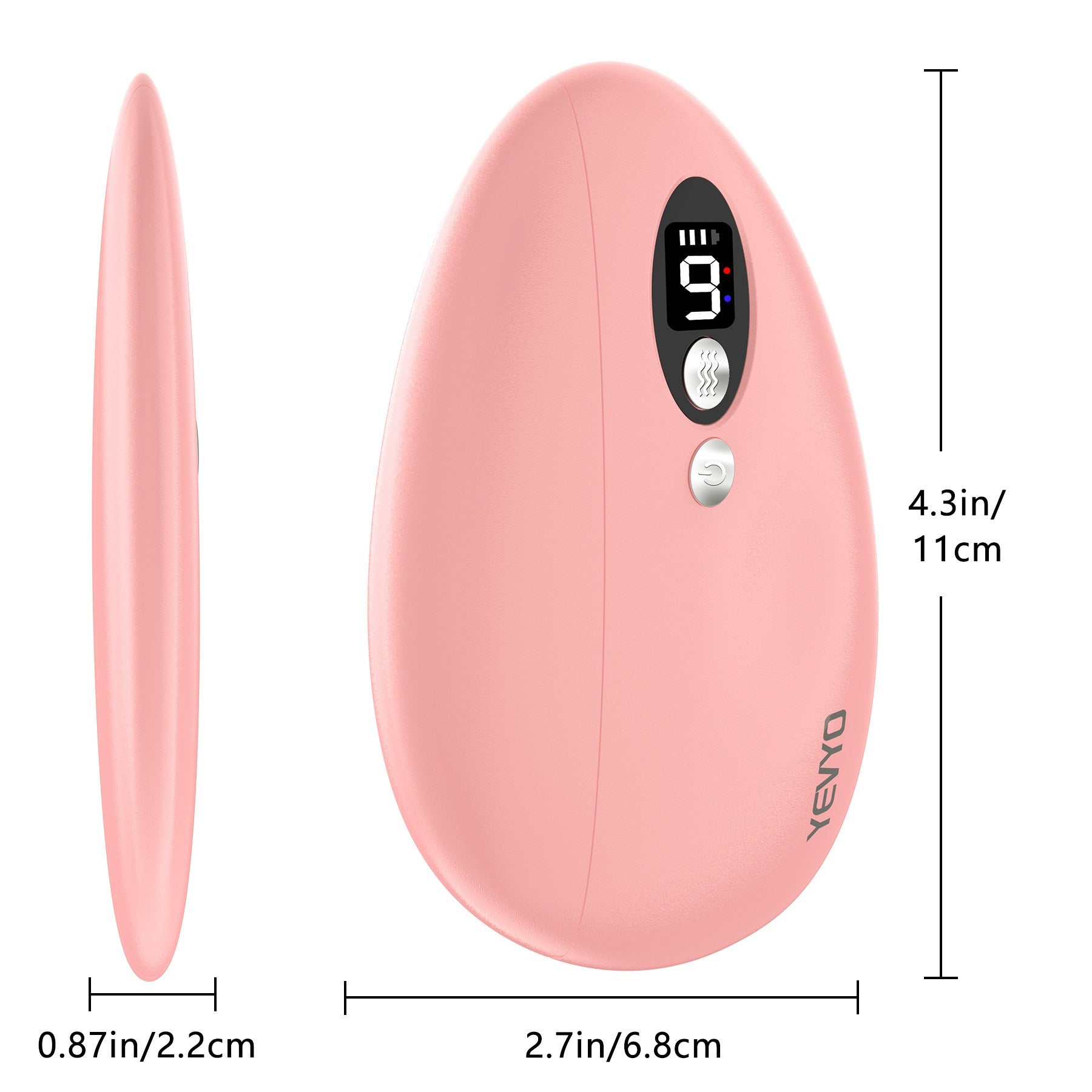 Black Obsidian Electric Gua Sha – Heated LED Massager