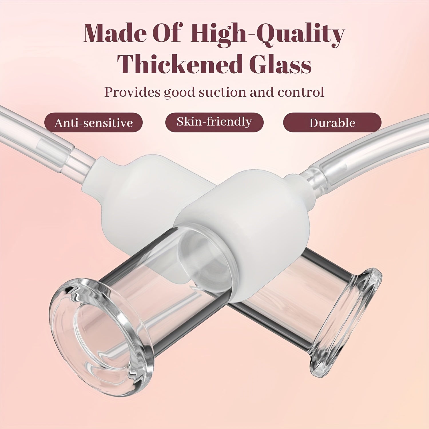 Glo Thera Electric Facial Cupping Set, 3-in-1 Gua Sha Tools