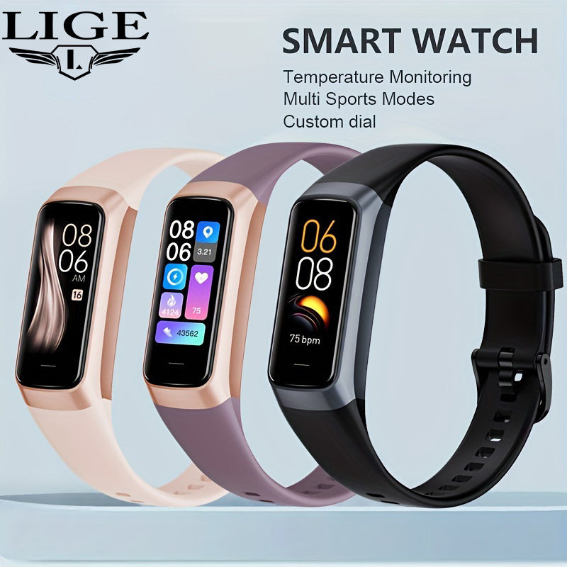LIGE Sport Watch – Waterproof, Fitness & Stylish Gift