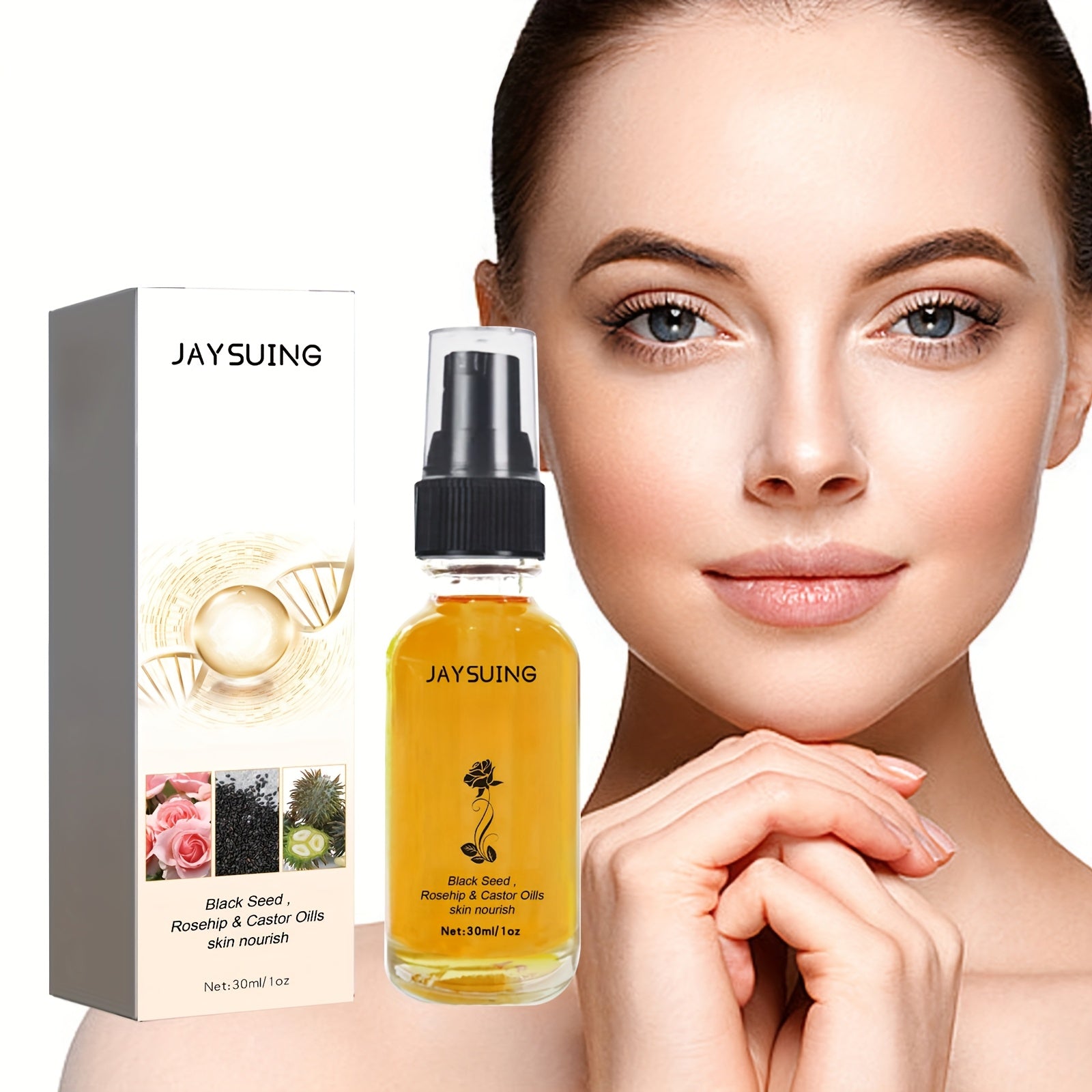 Facial Moisturizing Oil, Hydrating & Plumping, 1 fl.oz
