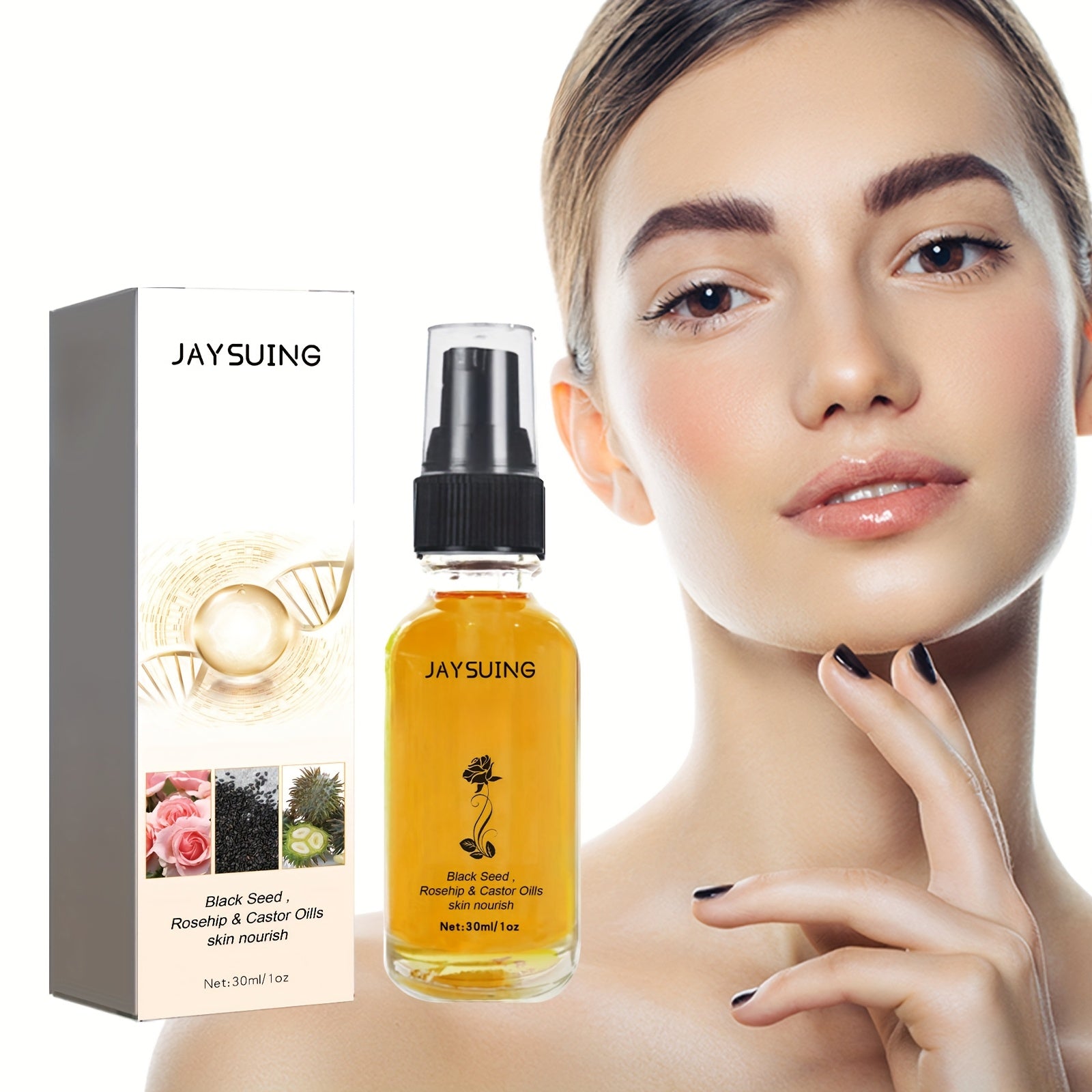 Facial Moisturizing Oil, Hydrating & Plumping, 1 fl.oz