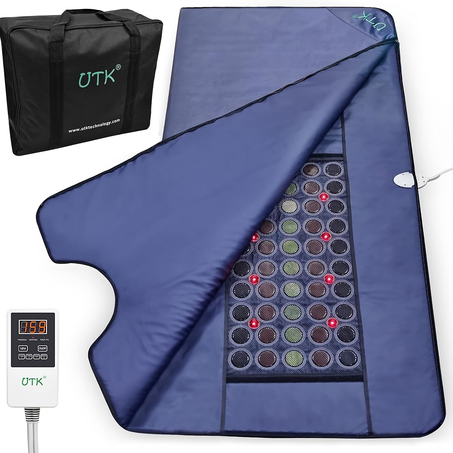 UTK Sauna Blanket - Detox, FIR, Photon, Sweat Fast, Home SPA