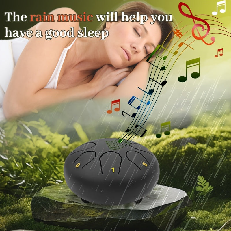6-8” Steel Rain Drum – 11-Tone, Waterproof & Rust-Proof