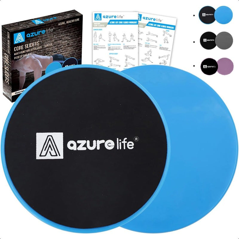 Exercise Core Sliders, Dual-Sided Gliding Discs for Core Workouts