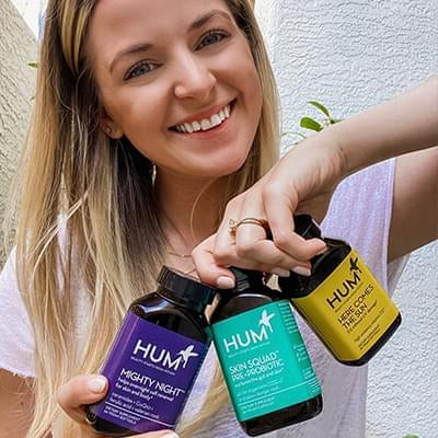 I absolutely love my HUM vitamins. I have been using them for about a month now and I am starting to notice changes in my energy, hair, nails and just overall appearance.