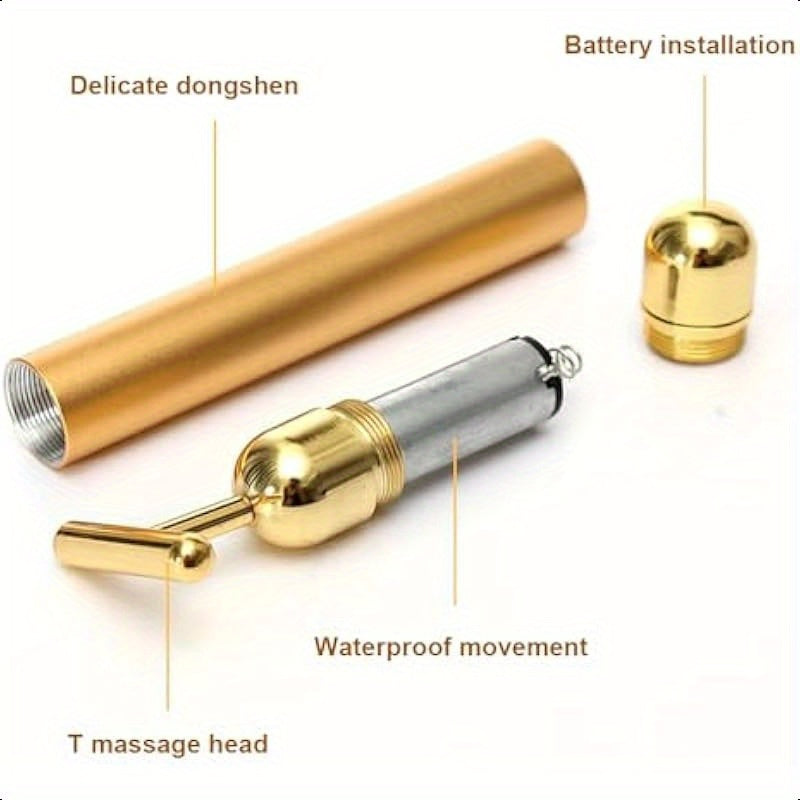 Murakon 24K Gold Plated T-Shape Facial Massage Tool