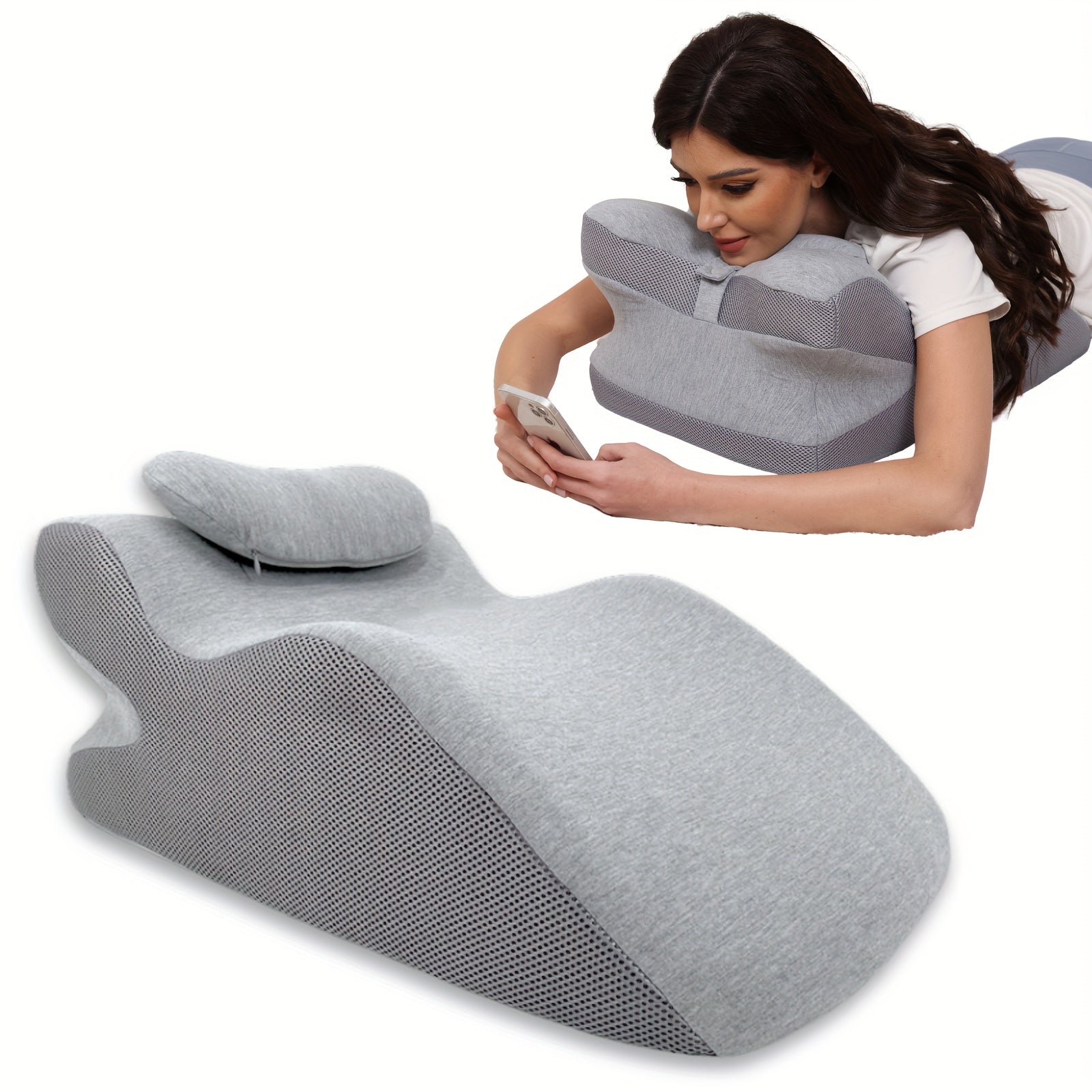Supportive Wedge Pillow for Back, Neck, Leg & Acid Reflux