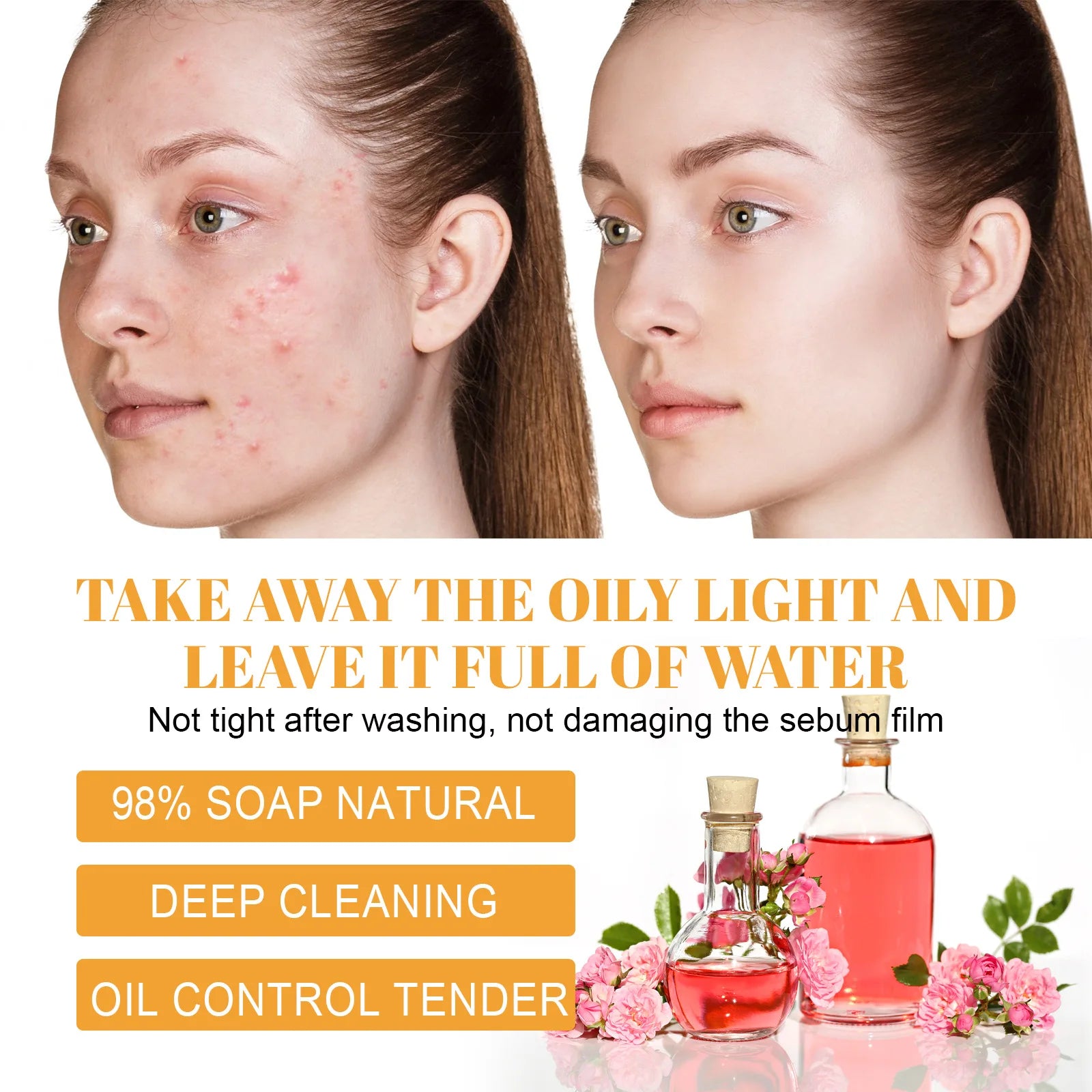 Hoygi Turmeric Facial Cleanser for Acne & Oil Control 100ml