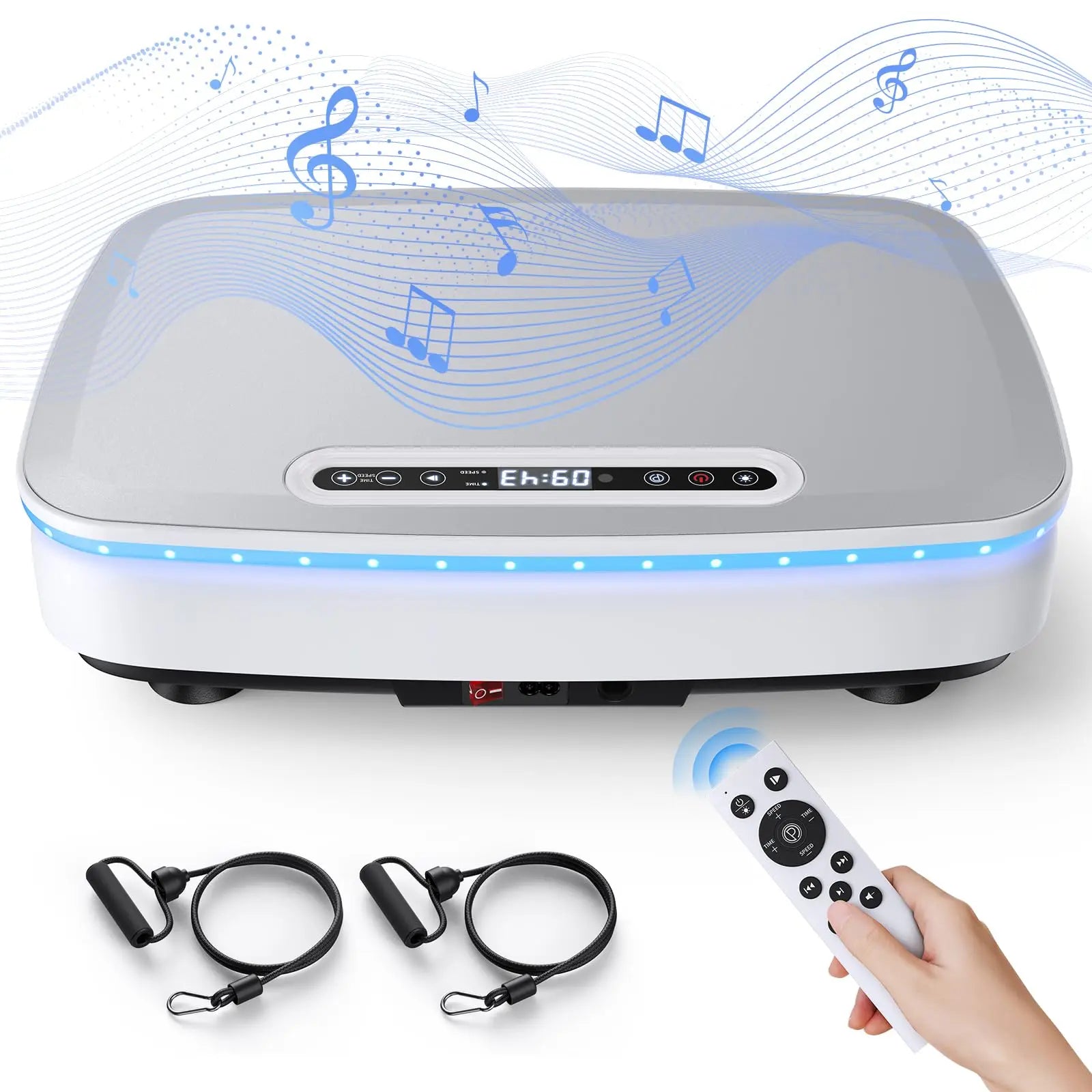 MERACH Vibration Plate - Whole Body Workout, LED Lights