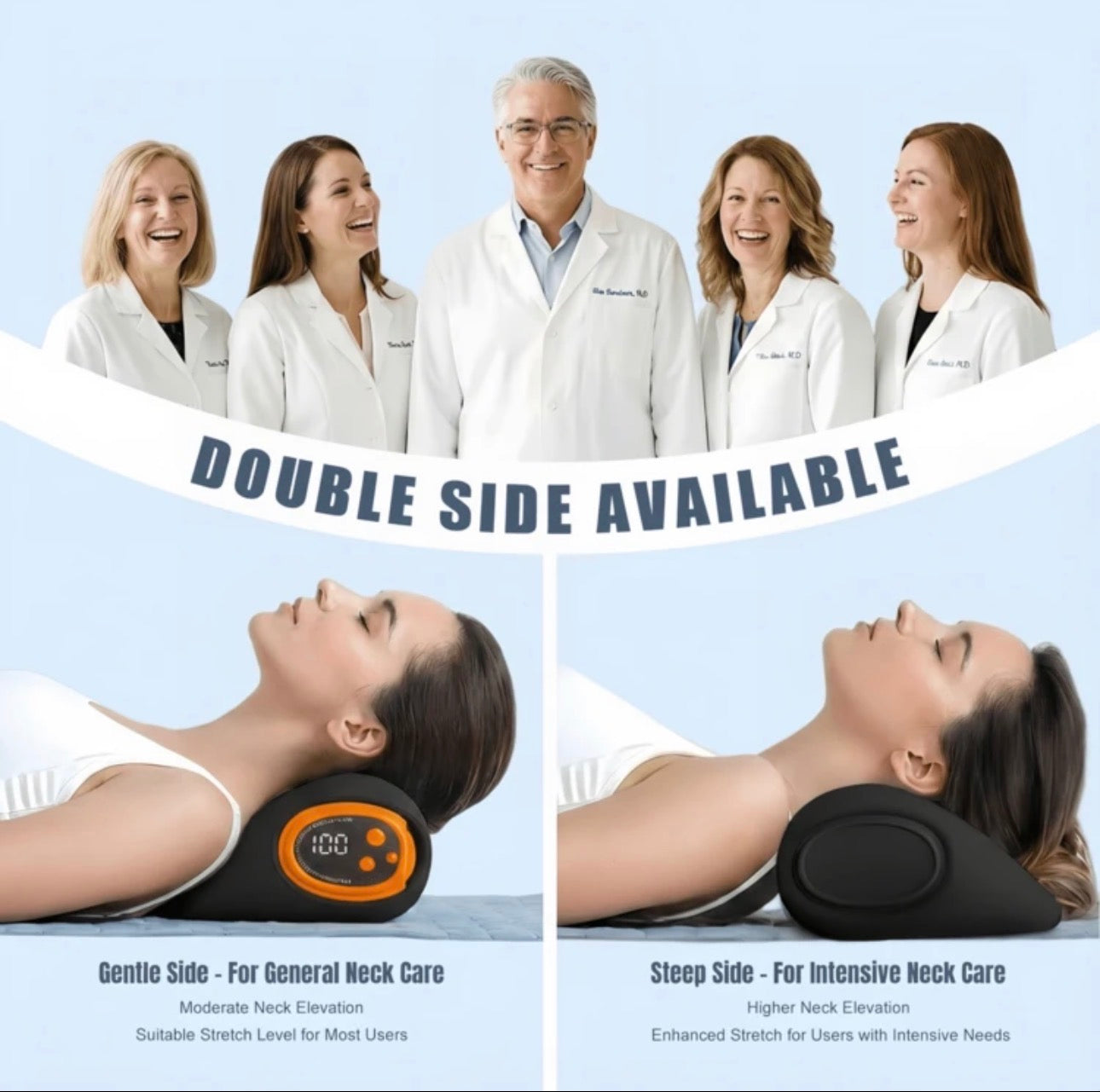 Electric Neck & Shoulder Relaxer – TMJ Relief & Cervical Alignment