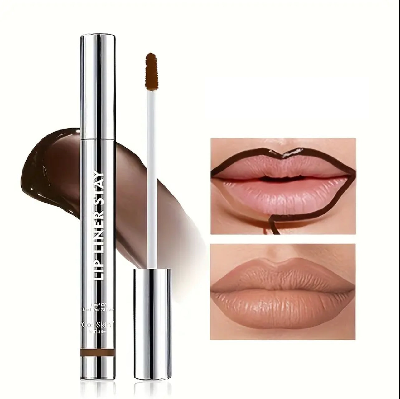 Lip Liner Stay-N 16HR Waterproof Creamy and Long Lasting Peel-Off Lip Stain