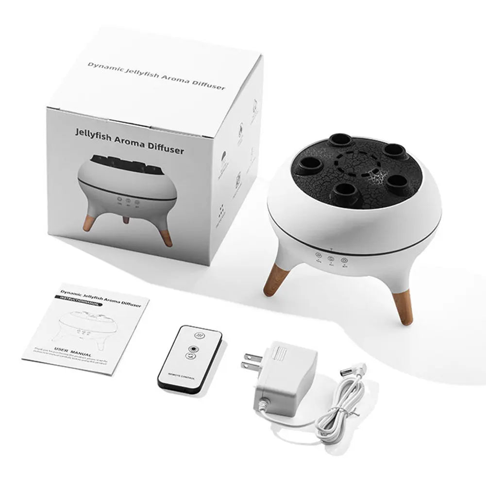 Jellyfish Air Humidifier with Remote, Cool Mist & Lights