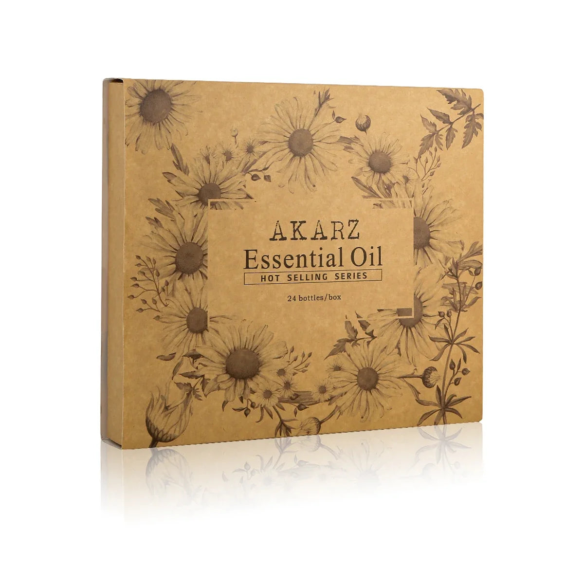 AKARZ 24 Set Essential Oils: Tea Tree, Lavender & More