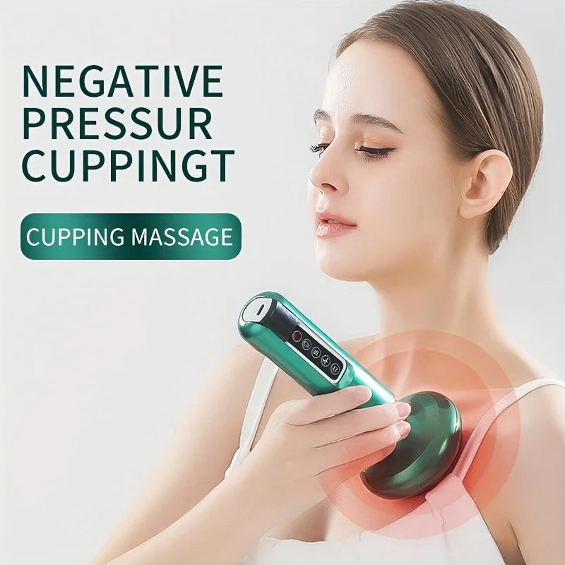 Gua Sha Massage Tool for Meridian, Lymph Drainage & Cupping