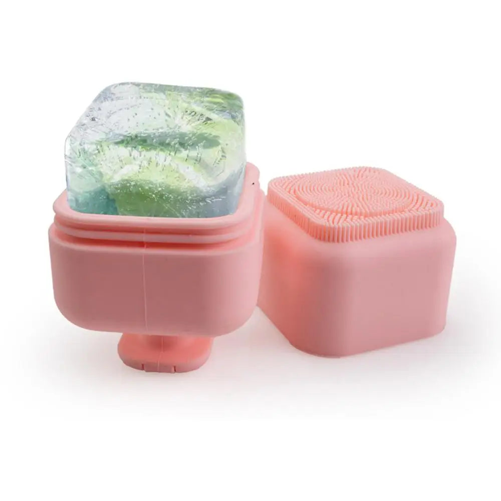 Facial Ice Roller - Leak-Proof, Reusable & Massage Grid