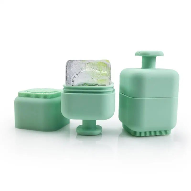 Facial Ice Roller - Leak-Proof, Reusable & Massage Grid