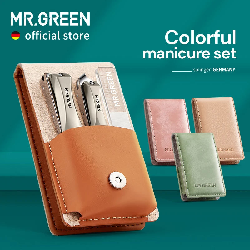 MR.GREEN Colorful Manicure Set Surgical Nail Clippers Kit