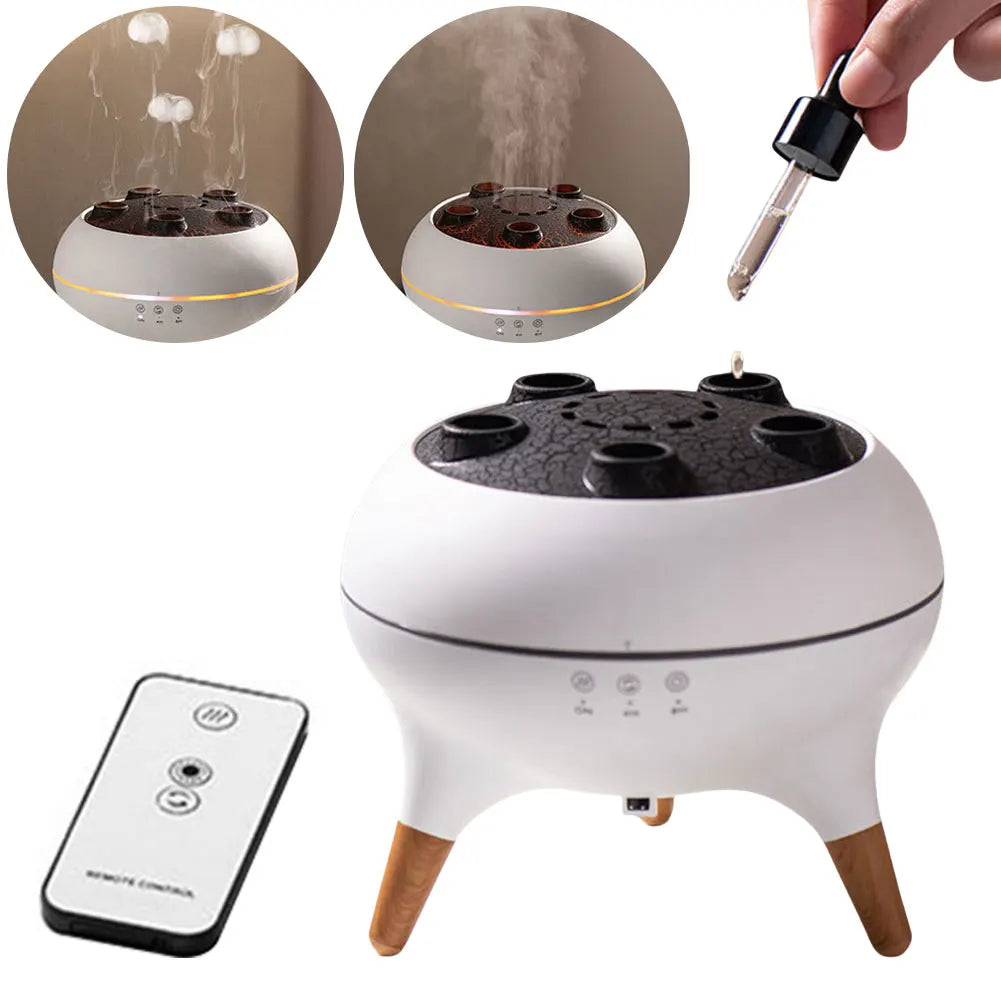 Jellyfish Air Humidifier with Remote, Cool Mist & Lights