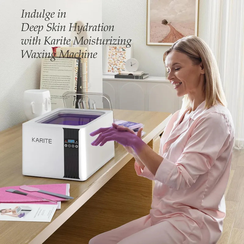 KARITE Paraffin Wax Machine – Hand & Foot Spa, Smart Timer